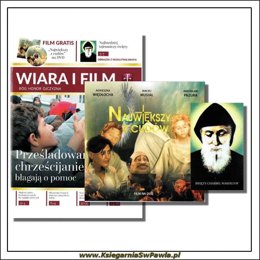 Wiara i film. Książeczka z filmem DVD "Największy z cudów"