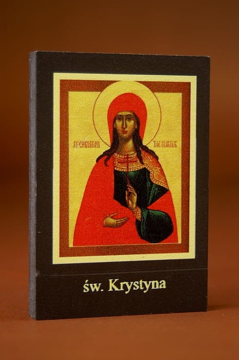 Ikona Twojego patrona - św. Krystyna