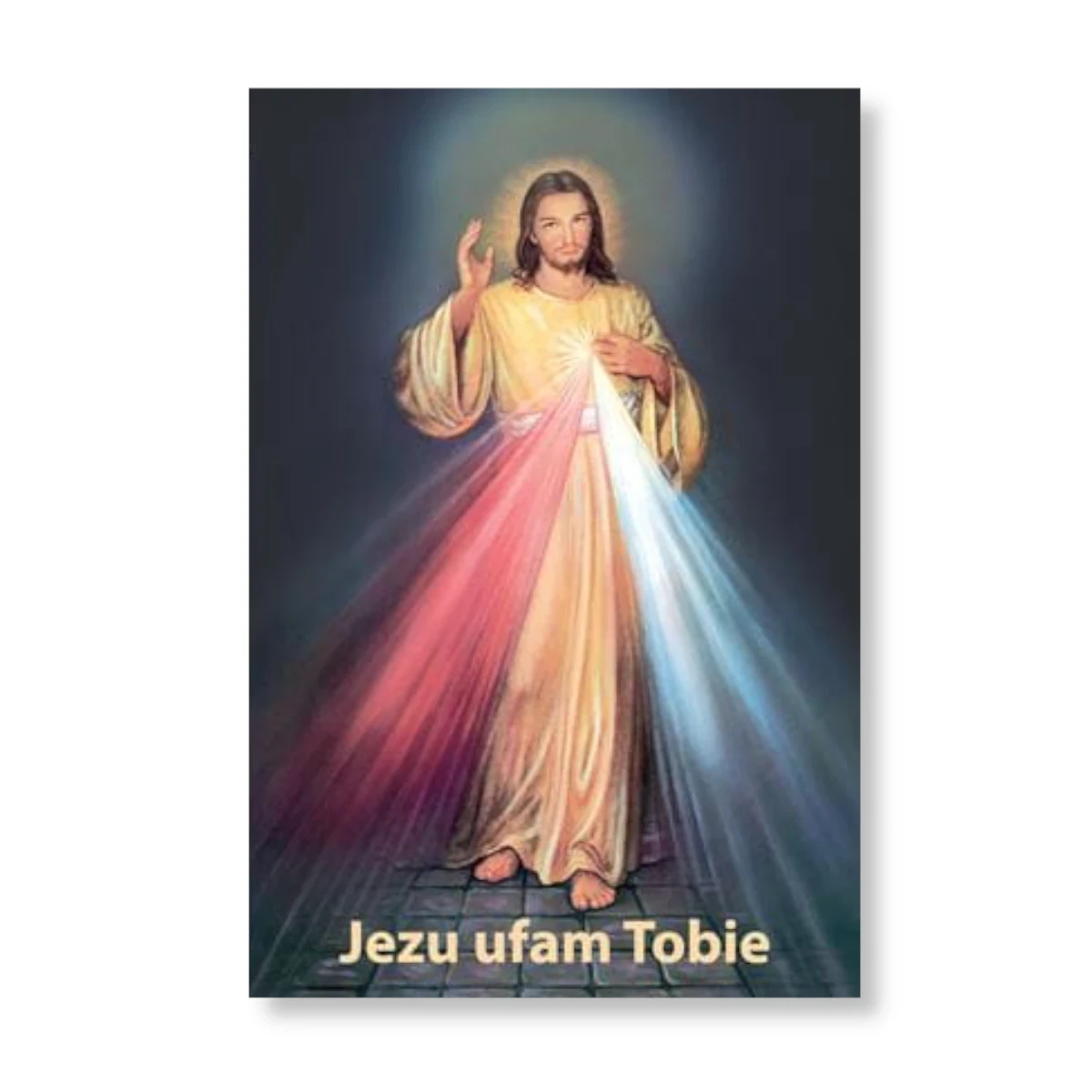 Karnet Jezus Miosierny „Jezu ufam Tobie” – obraz krakowski