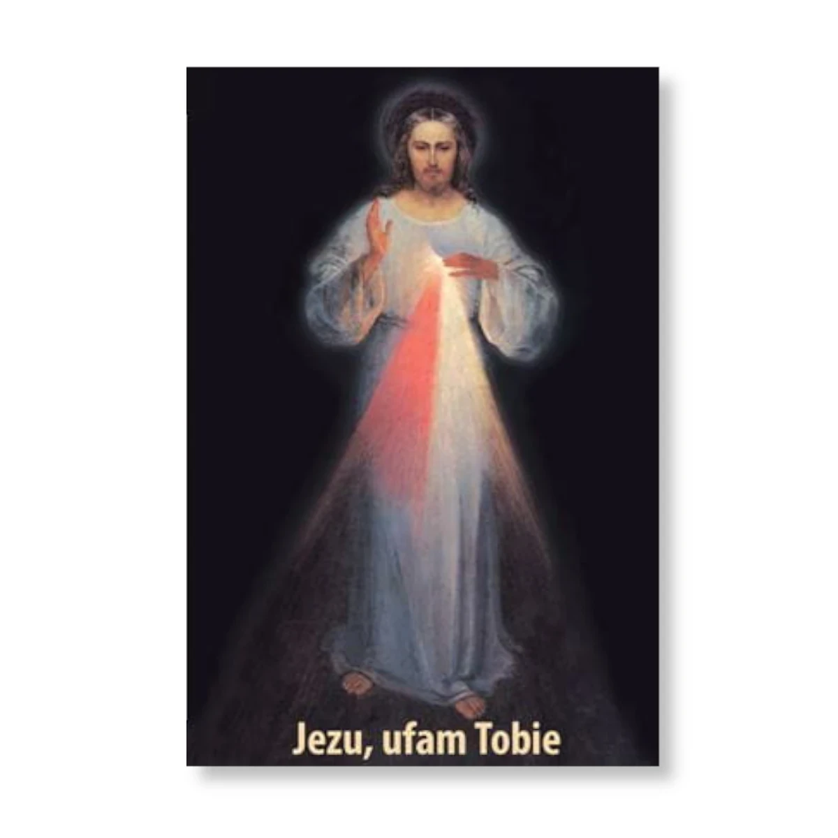 Karnet Jezus Miłosierny „Jezu ufam Tobie” – obraz wileński