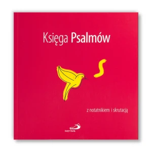 Księga Psalmów z notatnikiem i skrutacją.
