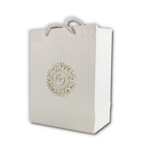 Torebka na prezent - komunijna symbol IHS, Średnia