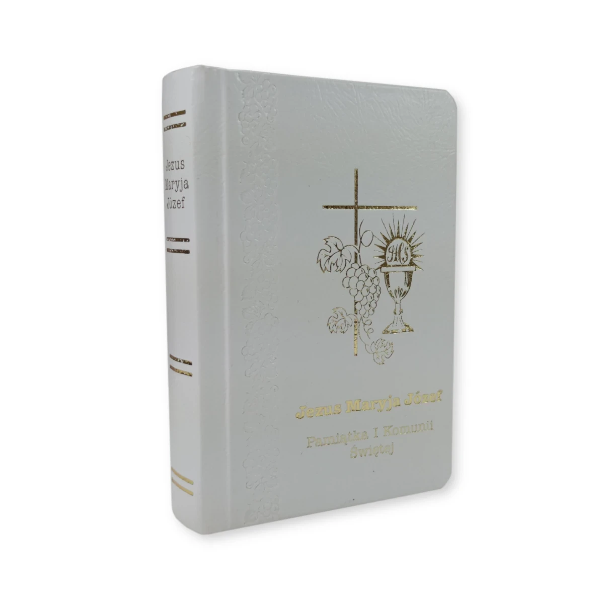Modlitewnik Komunijny. Jezus Maryja Józef. Biały