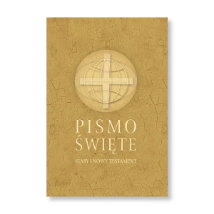 Pismo Święte Stary i Nowy Testament B6 - oprawa beżowa