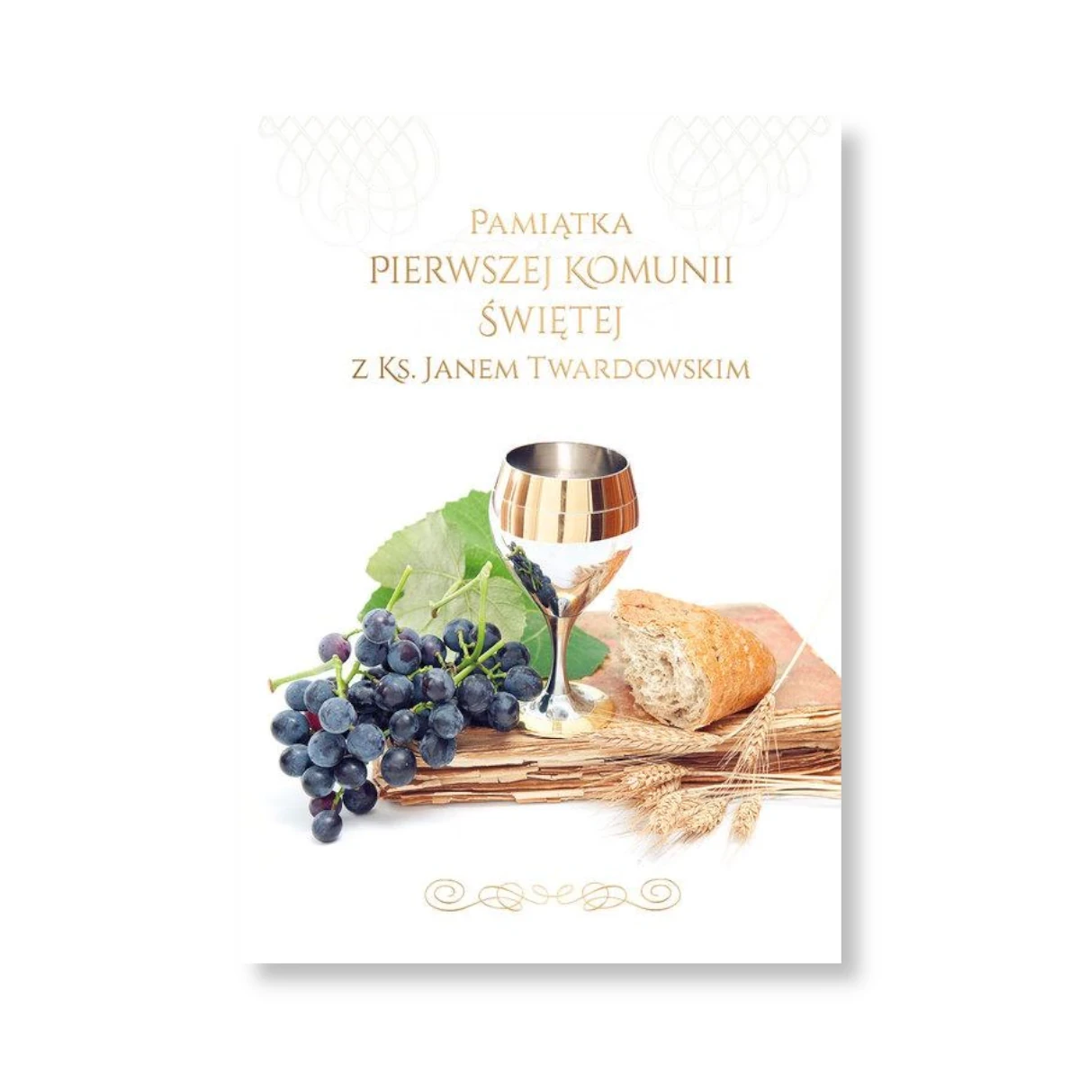 Pamiątka Pierwszej Komunii Świętej z ks. Janem Twardowskim