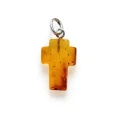 Krzyżyk z bursztynu