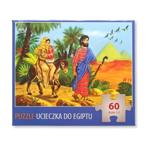 Puzzle - Ucieczka do Egiptu. 60 elementów.