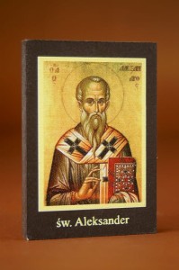 Ikona Twojego patrona - św. Aleksander