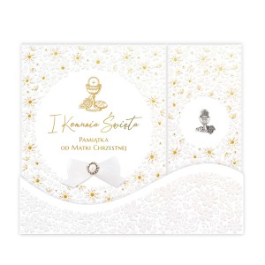 Pamiątka Pierwszej Komunii Świętej  Album A4 książeczka Komunia - 26 od Matki Chrzestnej