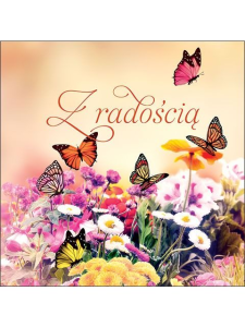 Z radością. Książeczka z sentencjami.