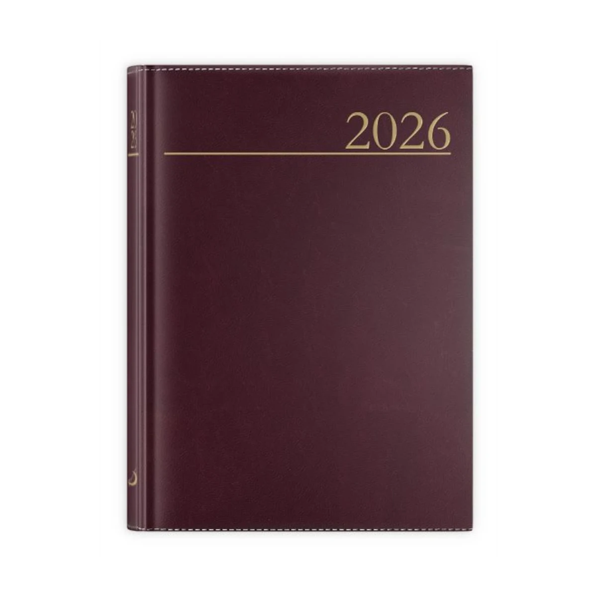 Terminarz Madrid bordowy A5. 2026r.