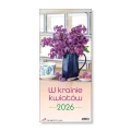 Kalendarz ścienny W krainie kwiatów 2026r.
