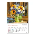 Kalendarz ścienny Bukiety na 2026r.
