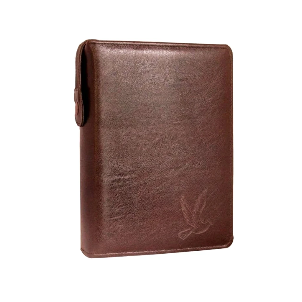 Etui na Pismo Święte Edycja Św. Pawła duże kasztanowe