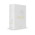 Biblia Plus - oprawa twarda - białe płótno.