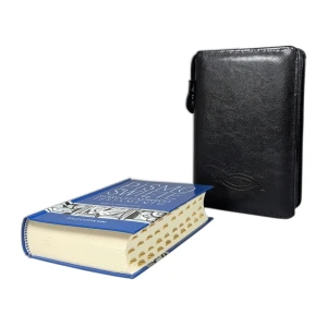 Biblia tysiąclecia, format oazowy, paginowana w Etui czarnym.