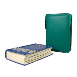 Biblia tysiąclecia, format oazowy, paginowana w Etui zielonym.