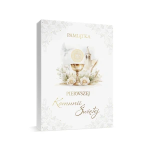 Pudełko na pamiątki I Komunii Świętej 