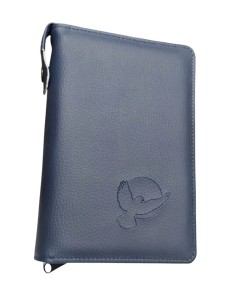 Etui na Pismo Święte Edycja Św. Pawła format średni granatowe 