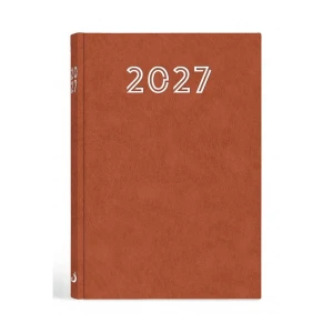 Terminarz Standard Brązowy A5. 2027r.  
