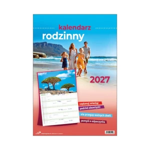 Kalendarz ścienny Kalendarz Rodzinny na 2027r. 