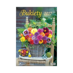 Kalendarz ścienny Bukiety na 2027r.