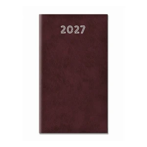 Terminarz Tygodniowy Standard Bordowy. 2027r.