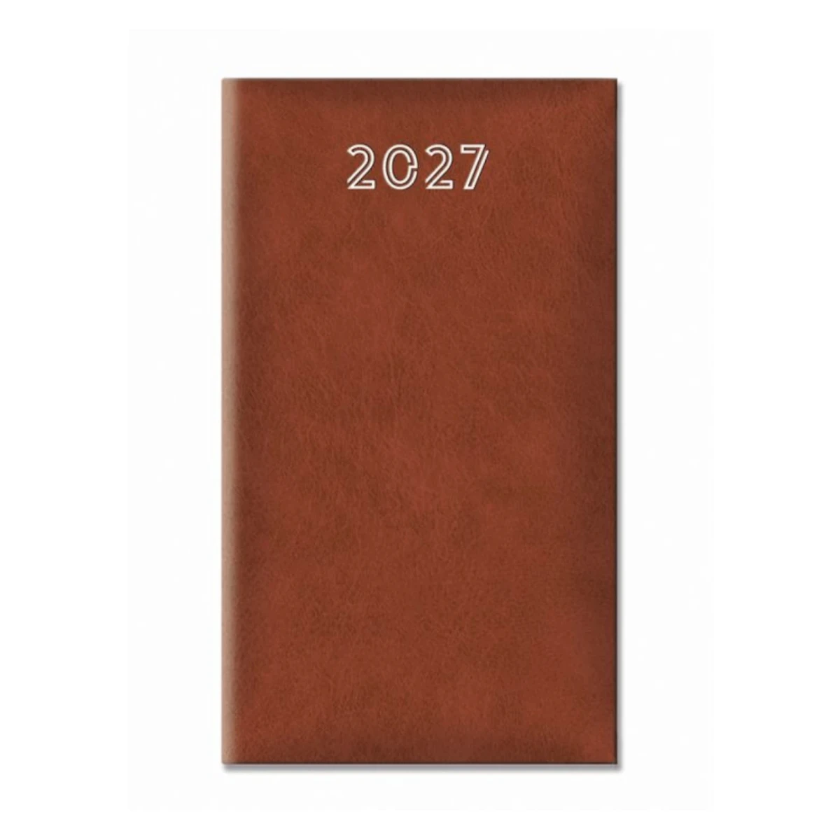 Terminarz Tygodniowy Standard Brązowy. 2027r.