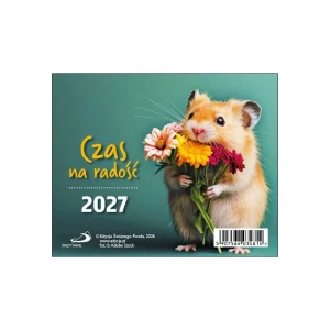 Kalendarz 2027 na biurko - Czas na radość