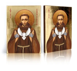 Ikona  Święty Franciszek. Średnia. 