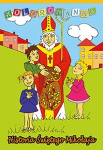 Histo­ria Świę­tego Mikołaja-kolorowanka