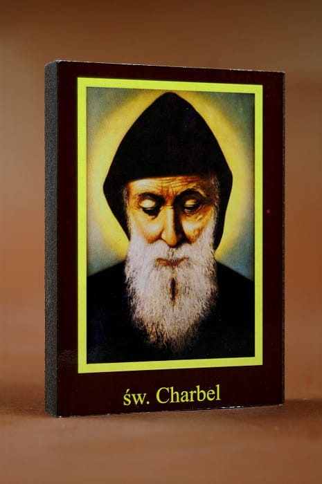 Ikona Twojego patrona - św. Charbel