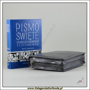 Biblia Tysiąclecia - Pismo Święte Starego i Nowego Testamentu w szarym Etui