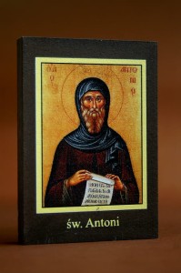 Ikona Twojego patrona - św. Antoni