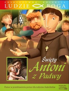 Św. Antoni z Padwy. Seria Ludzie Boga. (książka z filmem)