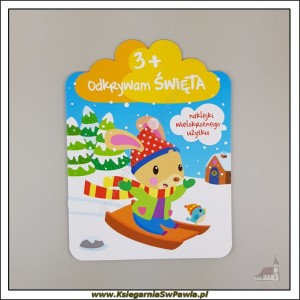Odkrywam Święta. 3+. Książeczka dla dzieci z naklejkami.