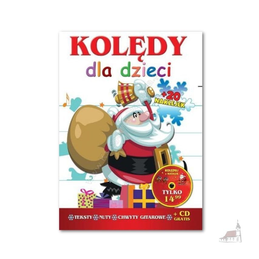 Kolędy dla dzieci (Mikołaj) - z naklejkami i Płytą Kolęduj z Natalią