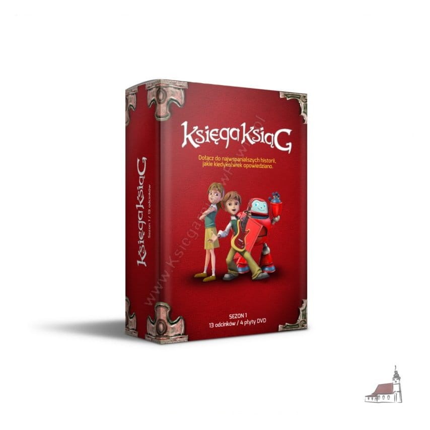 Księga Ksiąg DVD - Sezon 1 - Box 4 x DVD + Film Największy z cudów GRATIS.