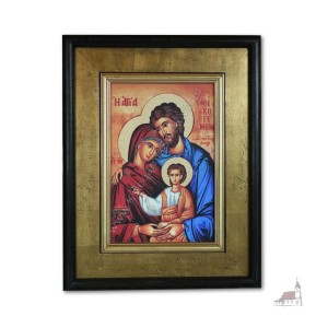 Obraz Świętej Rodziny. Rama podwójna. 