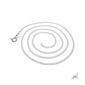 Łańcuszek srebrny pancerka 55cm. 4,2g