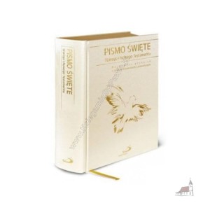 Pismo Święte ST i NT- format mały, oprawa twarda biała