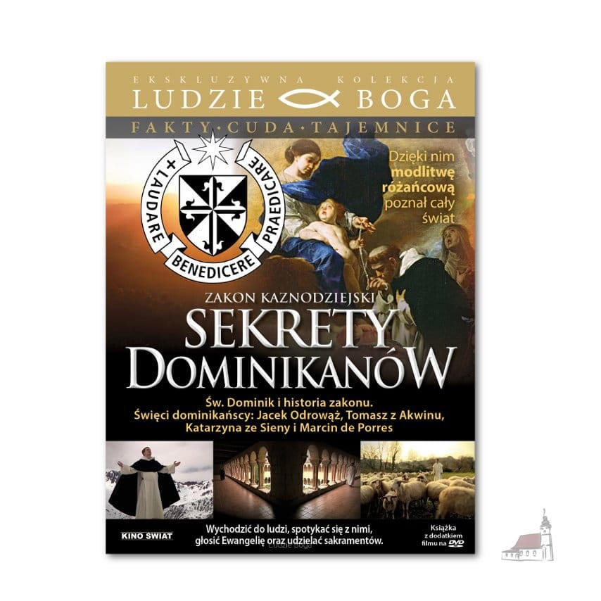 Sekrety Dominikanów. Seria Ludzie Boga. (książka z filmem)