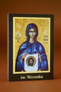 Ikona Twojego patrona - św. Weronika