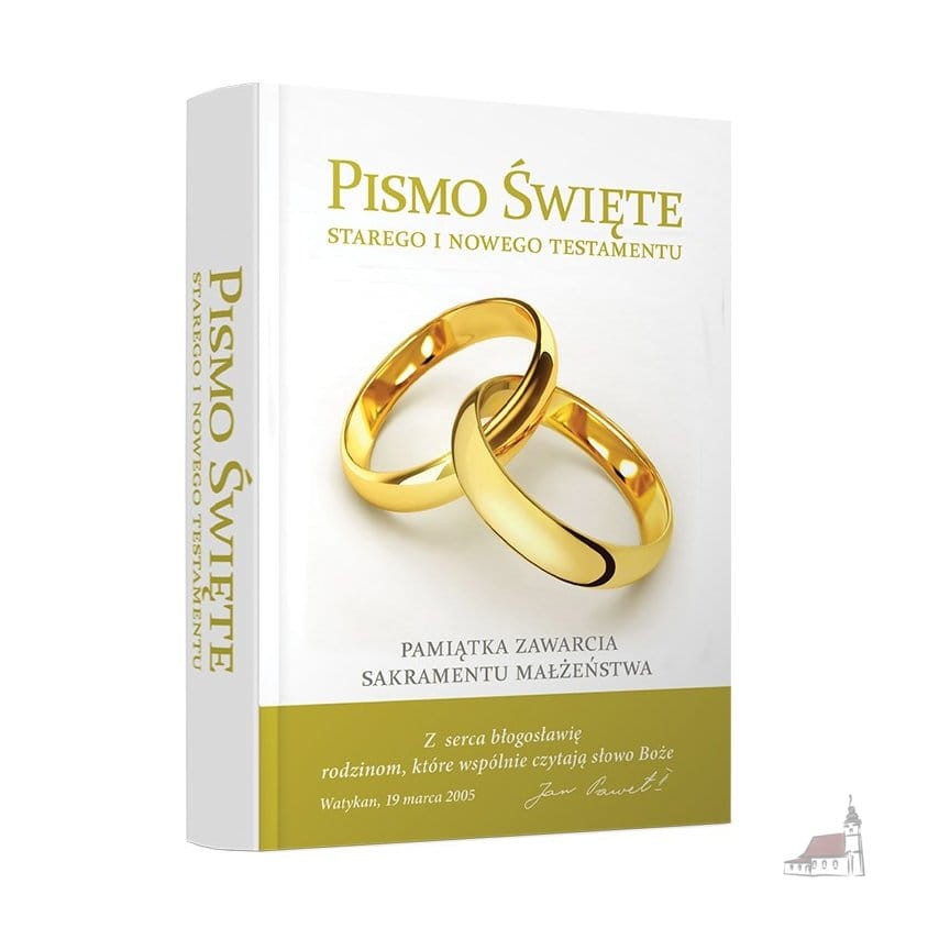 Biblia domowa z obwolutą Pamiątka Sakramentu Małżeństwa (2017)