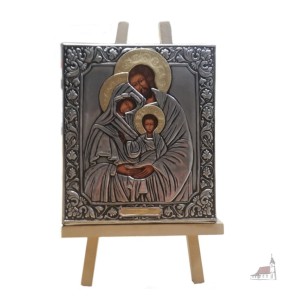 Obraz św. Rodzina. Średni. Metaloplastyka. 