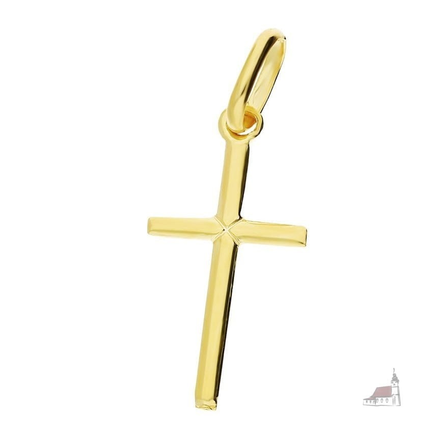 Krzyżyk złoty. Złoto próby 333. 0,31g