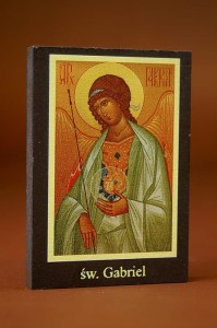 Ikona Twojego patrona - św. Gabriel