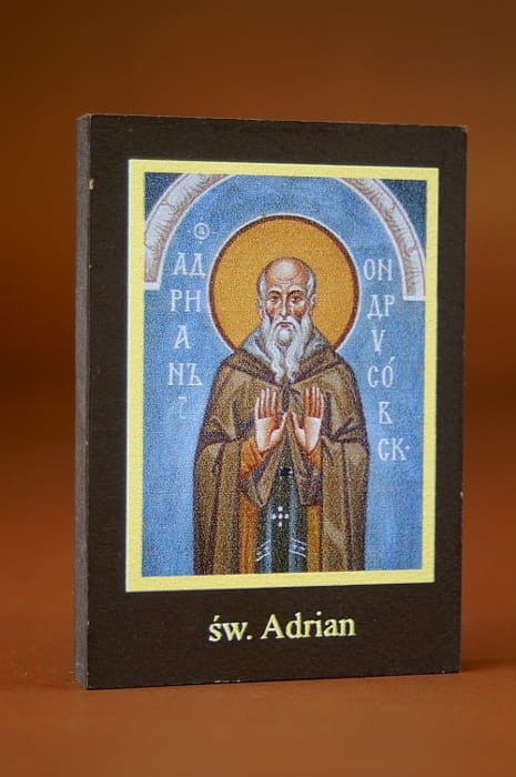 Ikona Twojego patrona - św. Adrian