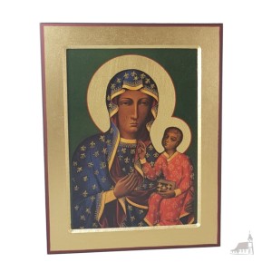 Ikona Matka Boska Częstochowska. Kowczeg. Mała