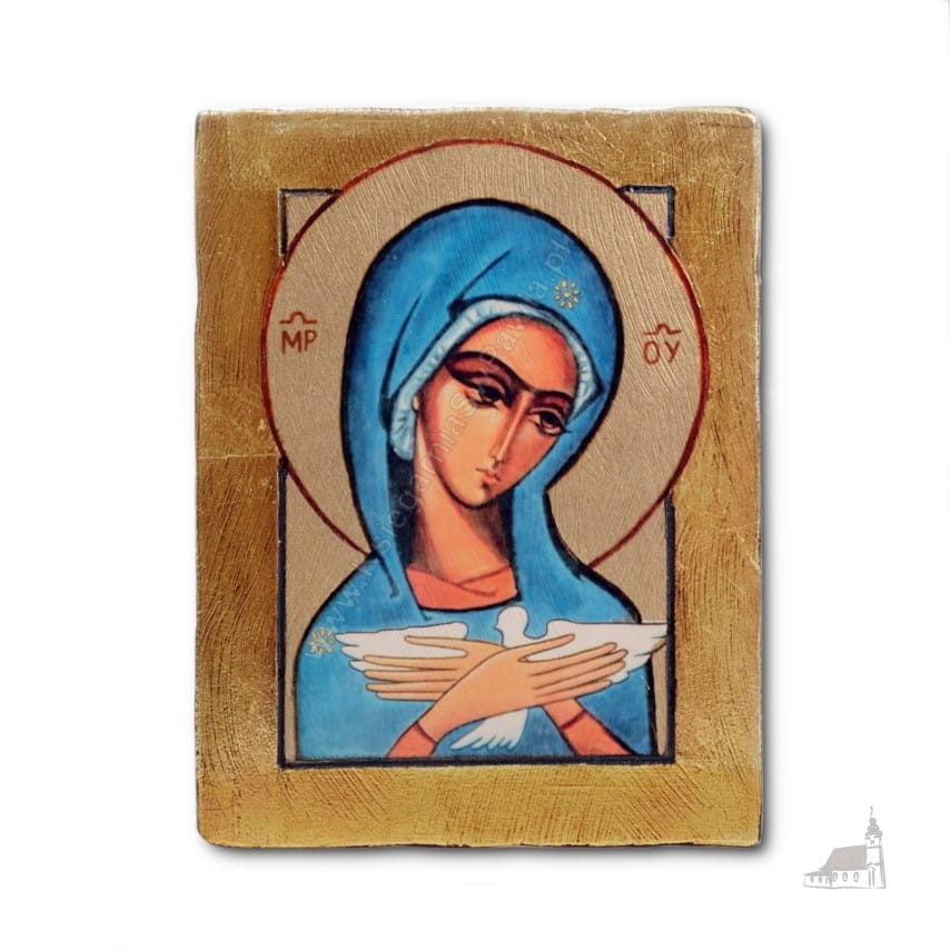 Ikona Maryja niosąca Ducha Świętego. Pneumatofora. Mini